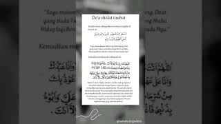 Download lagu Do'a sholat sunnah taubat #shorts #hijrah mp3