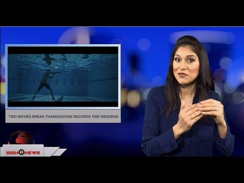 Two movies break Thanksgiving records this weekend (ASL - 11.25.18)