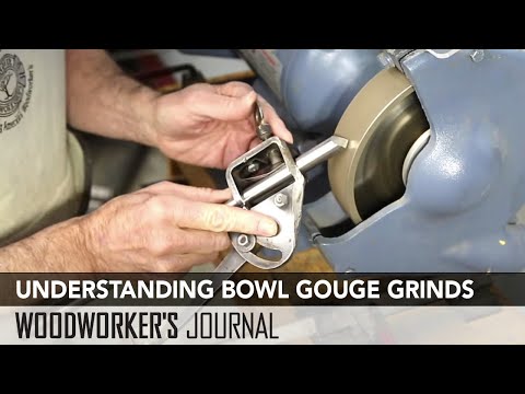How to Sharpen and Use Bowl Gouges | Woodturning Essentials