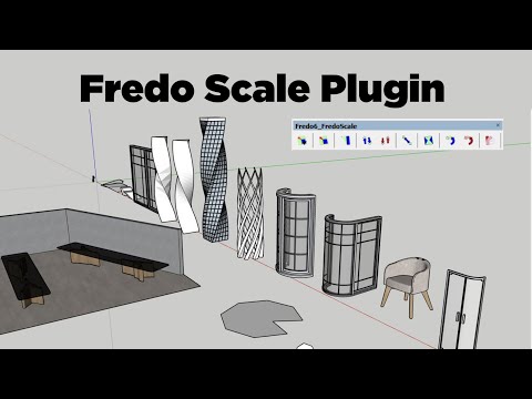 Mastering Fredo Scale Plugin in SketchUp: A Comprehensive Plugin Tutorial