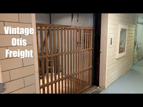 Vintage 1950 Otis Traction Elevator @ The Fountain Office Building - Evanston, IL