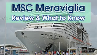MSC Meraviglia Review