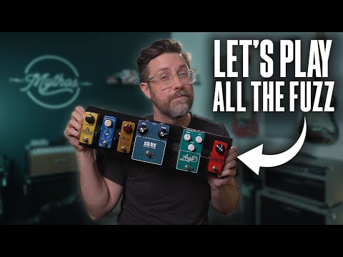 Let’s play all the Mythos Fuzz Pedals