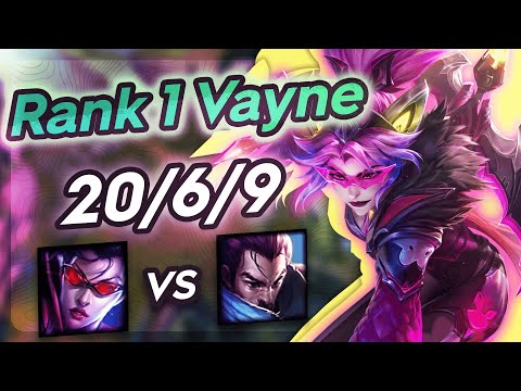 Vayne Vs Yasuo - Challenger Gameplay Rank 1 Vayne