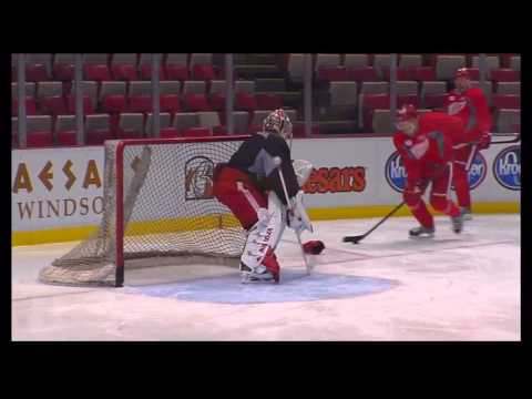 Jimmy Howard on the mend in Practice