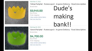 How to make $100,000+ a year on Runescape! PROOF IT WORKS