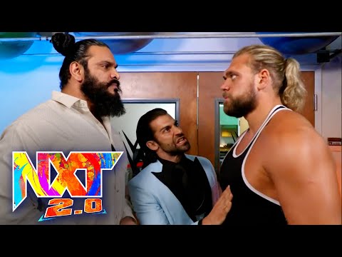 Von Wagner interrupts Sanga as he offers support: WWE NXT, Sept. 13, 2022