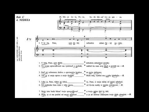 LS II, str. 171 - Moje ústa, Pane, budú hlásať tvoju spásu; Ž71