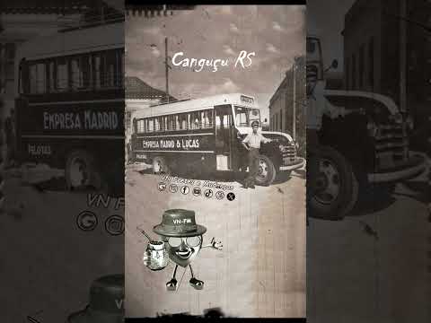 Foto antiga de empresa de ônibus, município de Canguçu RS. Hino de Canguçu RS. VN FRETE HRS 🚛