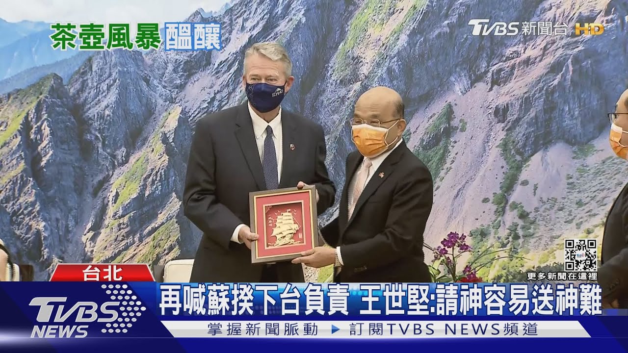 再喊蘇揆下台負責 王世堅:請神容易送神難