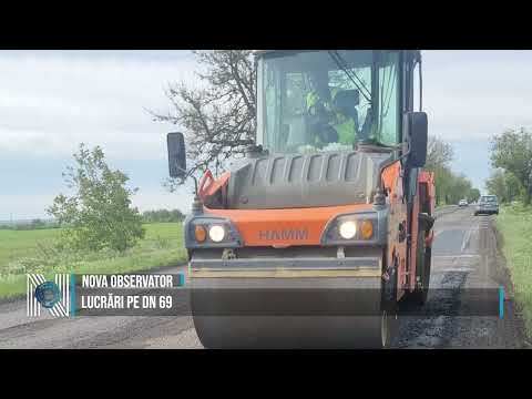 Lucrări pe DN 69