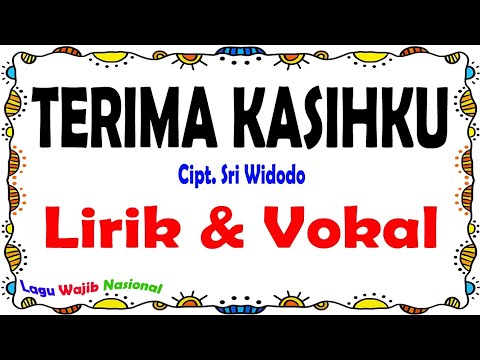 Terima Kasihku (Guruku) - Lirik & Vokal