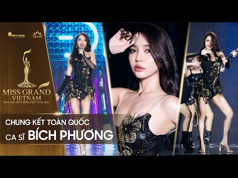 Bích Phương bốc lửa với 'Đi Du Đưa Đi' trong đêm Chung Kết Miss Grand Việt Nam 2022