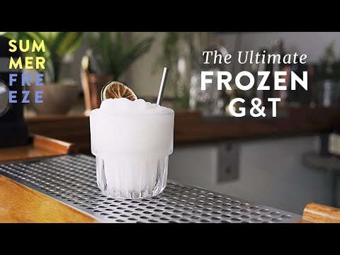 The Ultimate Frozen Gin & Tonic