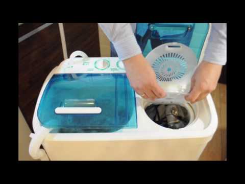 WS-40PET полуавтоматическая стиральная машина - устройство и эксплуатация