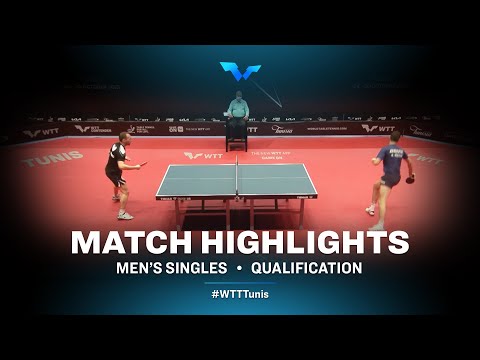 Zhmudenko Yaroslav vs Walker Samuel | WTT Contender Tunis | MS | Qual