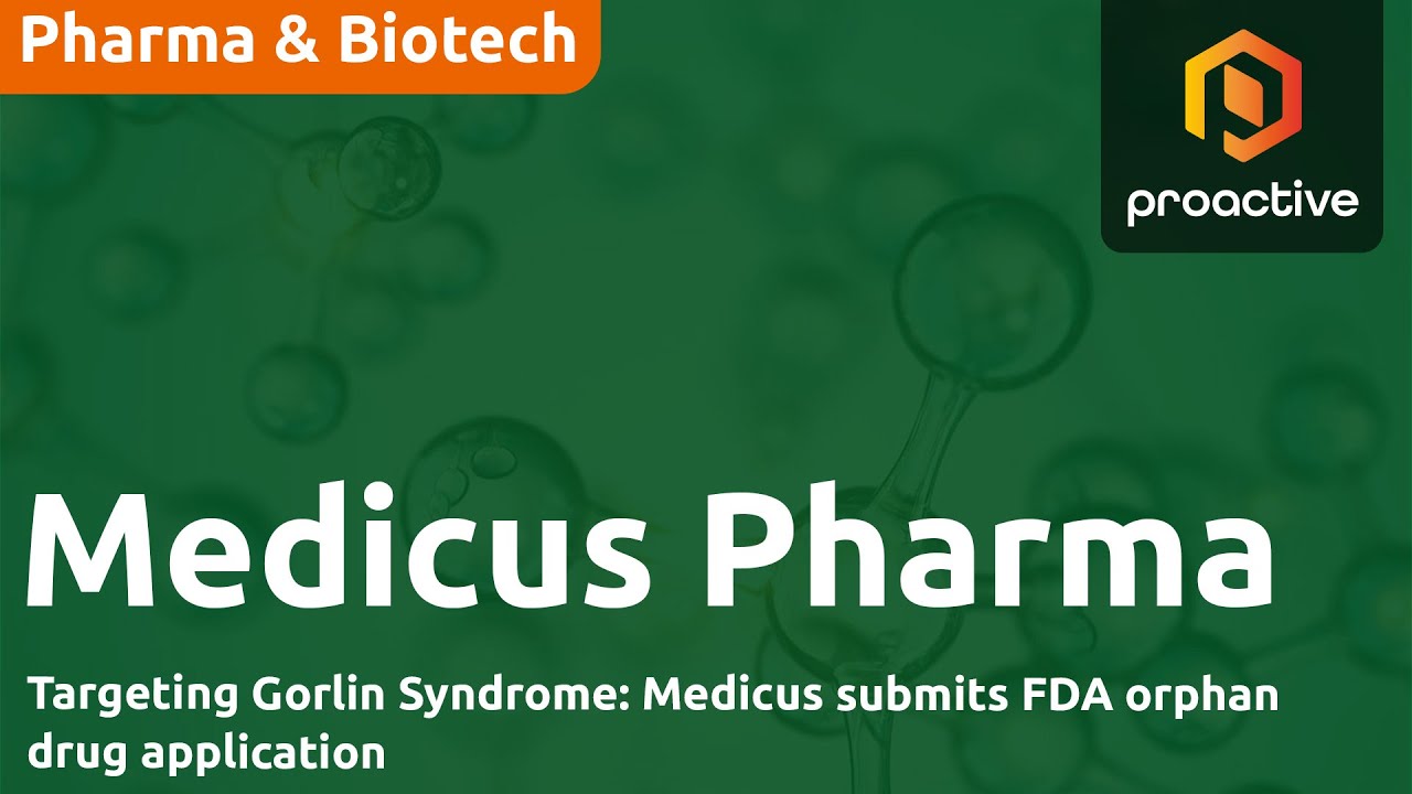 Medicus Pharma files Orphan Drug application for SkinJect in rare skin Cancer indication