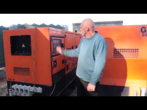 S & E Power 80kva generator