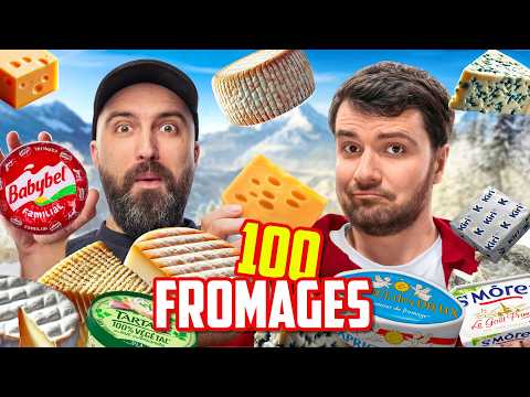 ON MANGE 100 FROMAGES D'AFFILÉE (c’est probablement dangereux)