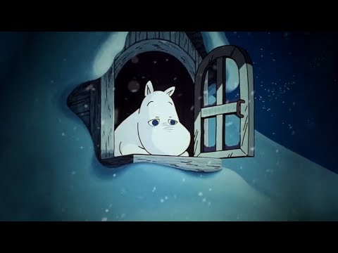 Lonely Snowy Night on the Moomin Window - ＮＯＳＴＡＬＧＩＡ