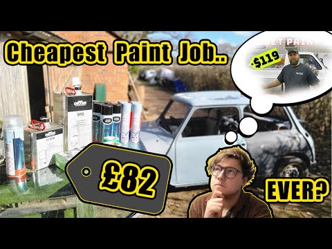 £82 Paint Job on my Classic Mini!!... 🔥Episode 3🔥