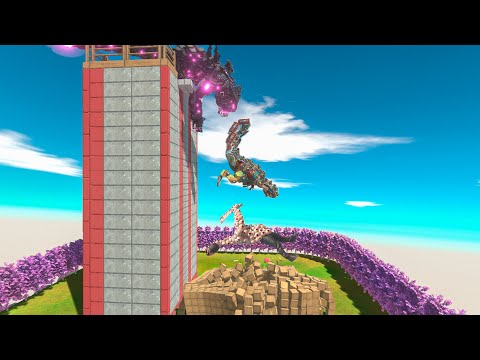 🔥WORKSHOP UNITS FALL INTO QUICKSAND TRAP - Animal Revolt Battle Simulator