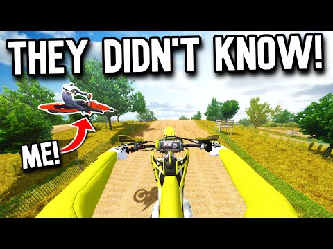 I WENT UNDERCOVER AS A NOOB IN MX BIKES!