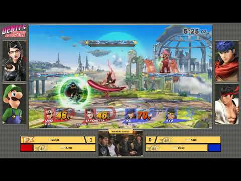 DBA 7 - Dakpo + Lima vs Slaps + Kaze - Winners Finals Smash 4
