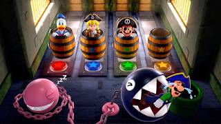 【マリオパーティ スイッチ】4人対戦ミニゲーム！ドナルドVSピーチVSマリオVSルイージ