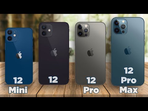 What are the different? iPhone 12 mini vs iPhone 12 vs iPhone 12 Pro vs iPhone 12 Pro Max