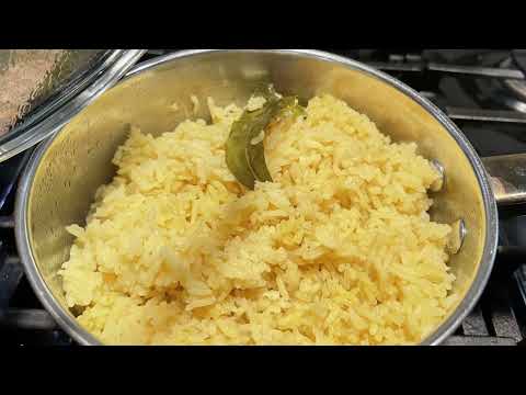How TO Make Mediterranean Yellow Rice / My Way