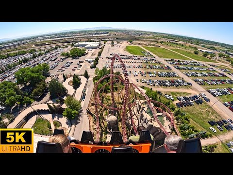 Cannibal POV 5K Back Row INSANE VIEWS Lagoon, UT