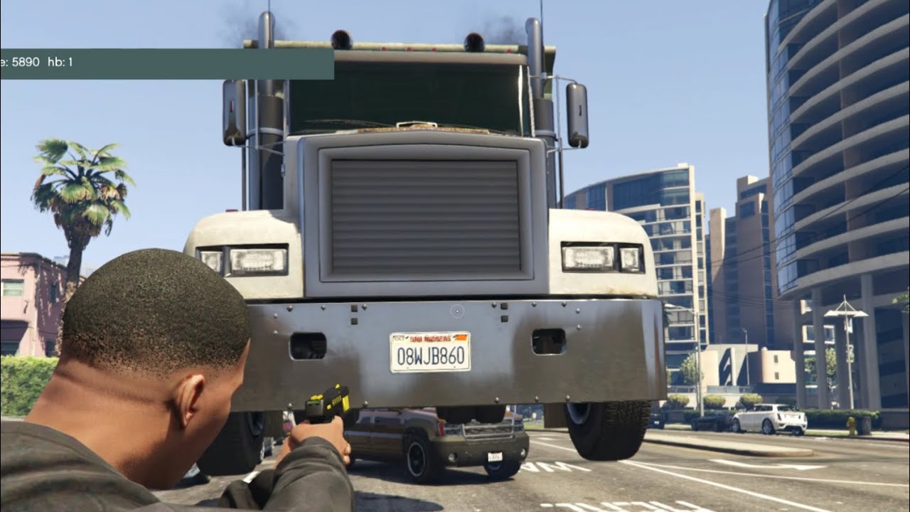 GTA 5 PC Mods Gravity Gun Mod - YouTube