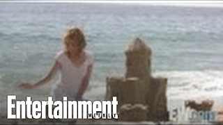 Behind The Scenes With Robin Sparkles Filming &#39;Sandcastles In The Sand&#39; | Entertainment Weekly