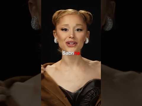 Ariana Grande singing Espresso by Sabrina Carpenter