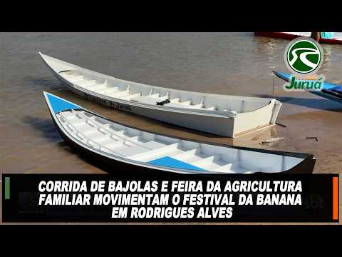 Corrida de bajolas e feira da agricultura familiar movimentam Festival da Banana em Rodrigues Alves