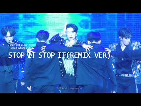 [4K] 191011 KEEP SPINNING IN BERLIN STOP STOP IT (REMIX VER.) - (GOT7 JINYOUNG)