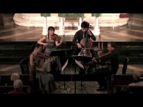 Attacca Quartet plays Haydn Op. 77 no. 2 - Second Movement