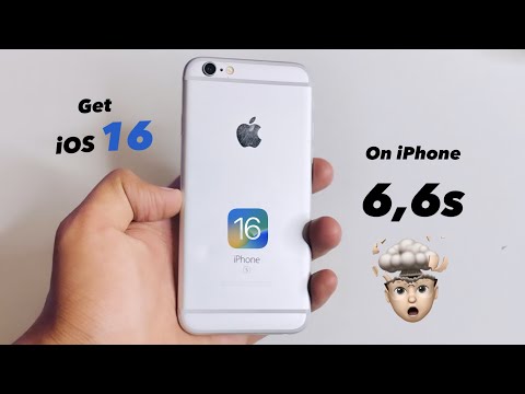 Install & Download IOS 16 on iPhone 6s || Get iOS 16  beta on iPhone 6,6s