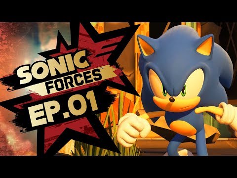 Sonic Forces PS4 Pro 4K Gameplay Walkthrough Playthrough Let's Play (Full Game) - Part 1 Hard Mode