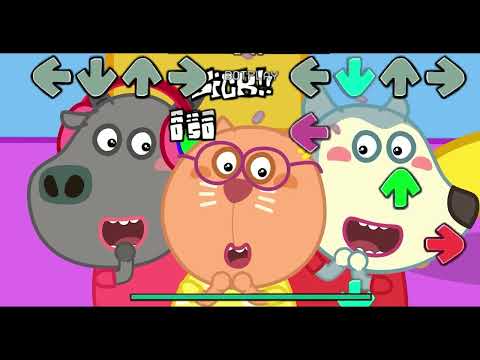 Teen Titans Go ⭐️ Rainbow Wolfoo vs Colorless Wolfoo   Learn Colors for Kids   Wolfoo Kids Stories