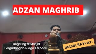 Download lagu Adzan Maghrib Irama Bayyati Langsung di Masjid Per... mp3