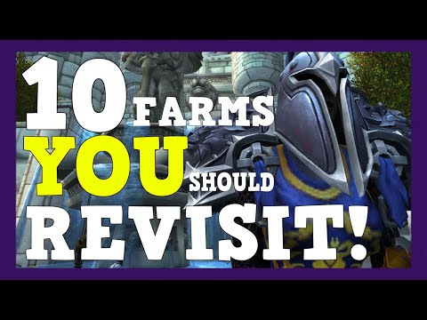 WoW Gold Guide - 10 Farms You Should Revisit! | 8.3 Video