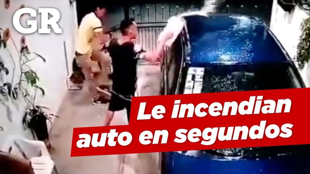 Watch Le queman auto... ¡por problema vecinal! Now Le queman auto... ¡por problema vecinal!