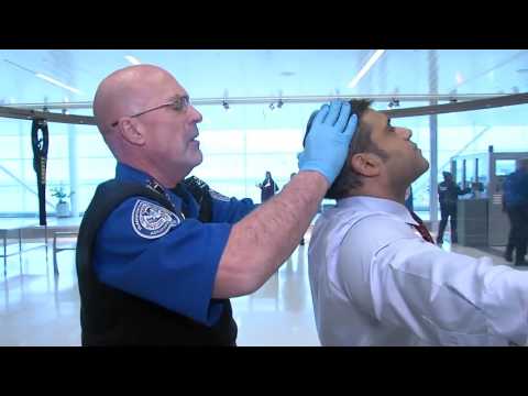 WATCH: A glimpse at the new TSA pat-down procedures