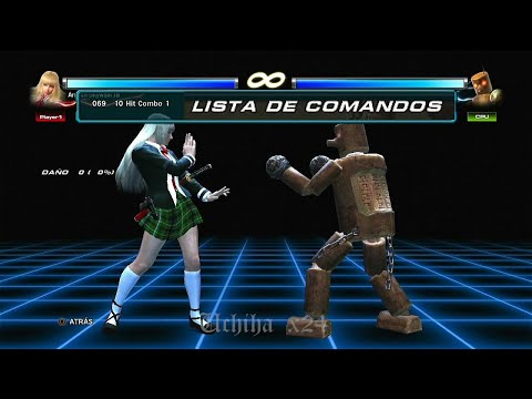 L7 Lili Rochefort move list ( Comand List ) vs Lili ( Uchiha x24 ) PS3