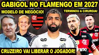 GABIGOL NO FLAMENGO EM 2027? CRUZEIRO BATE MARTELO! MENGÃO TENTA VOLTA DAS BETS! CIRURGIA ARRASCAETA