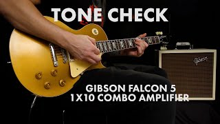 Video thumbnail for TONE CHECK: Gibson Falcon 5 1x10 Tube Combo Amp Demo | Cream City Music by Cream City Music