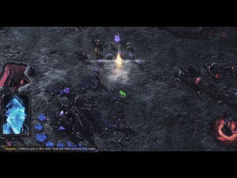 StarCraft 2 LotV Epilogue Zerg Edition Mission 1 - Into the Void