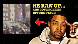 Lil Scrappy Show Turns Chaotic After Fan Gets Leveled on Stage